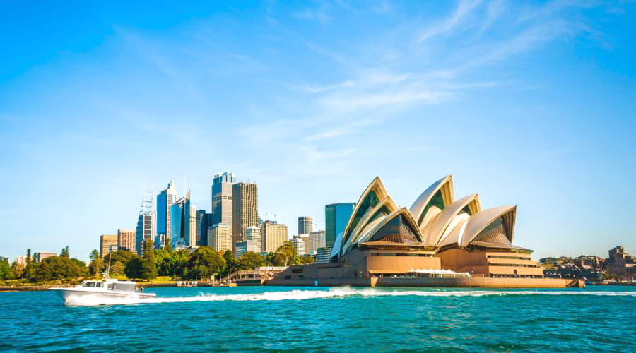 Principais opções de aluguel de carros em Sidney